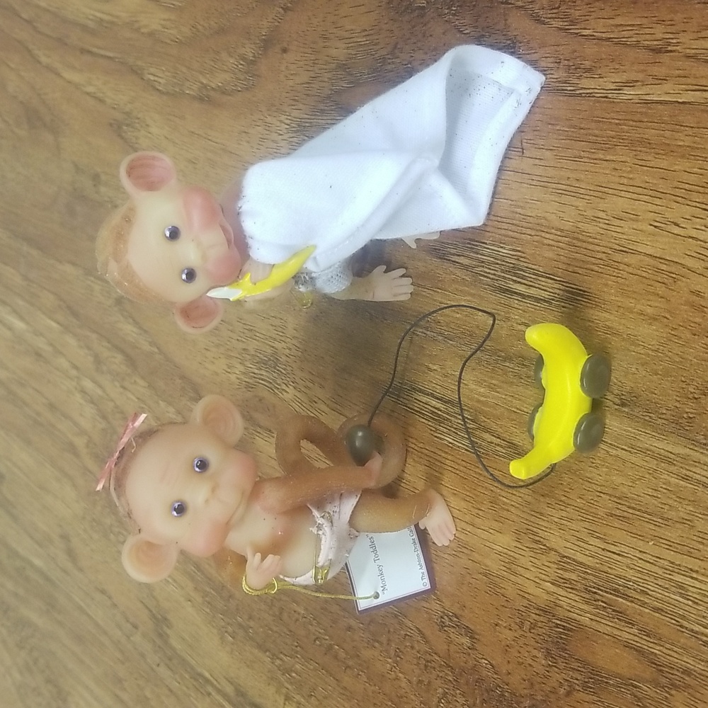 Porcelain Monkey Toddlers